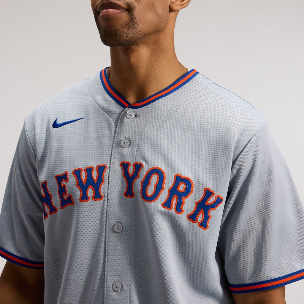 Juan Soto New York Mets Nike Road Replica Jersey - Gray Official MLB Team Apparel Baseball Fan Gear