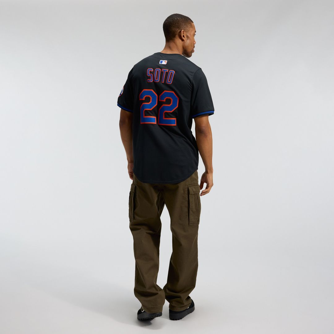 Juan Soto New York Mets Nike Alternate Limited Player Jersey - Black Official MLB Team Apparel Baseball Fan Gear