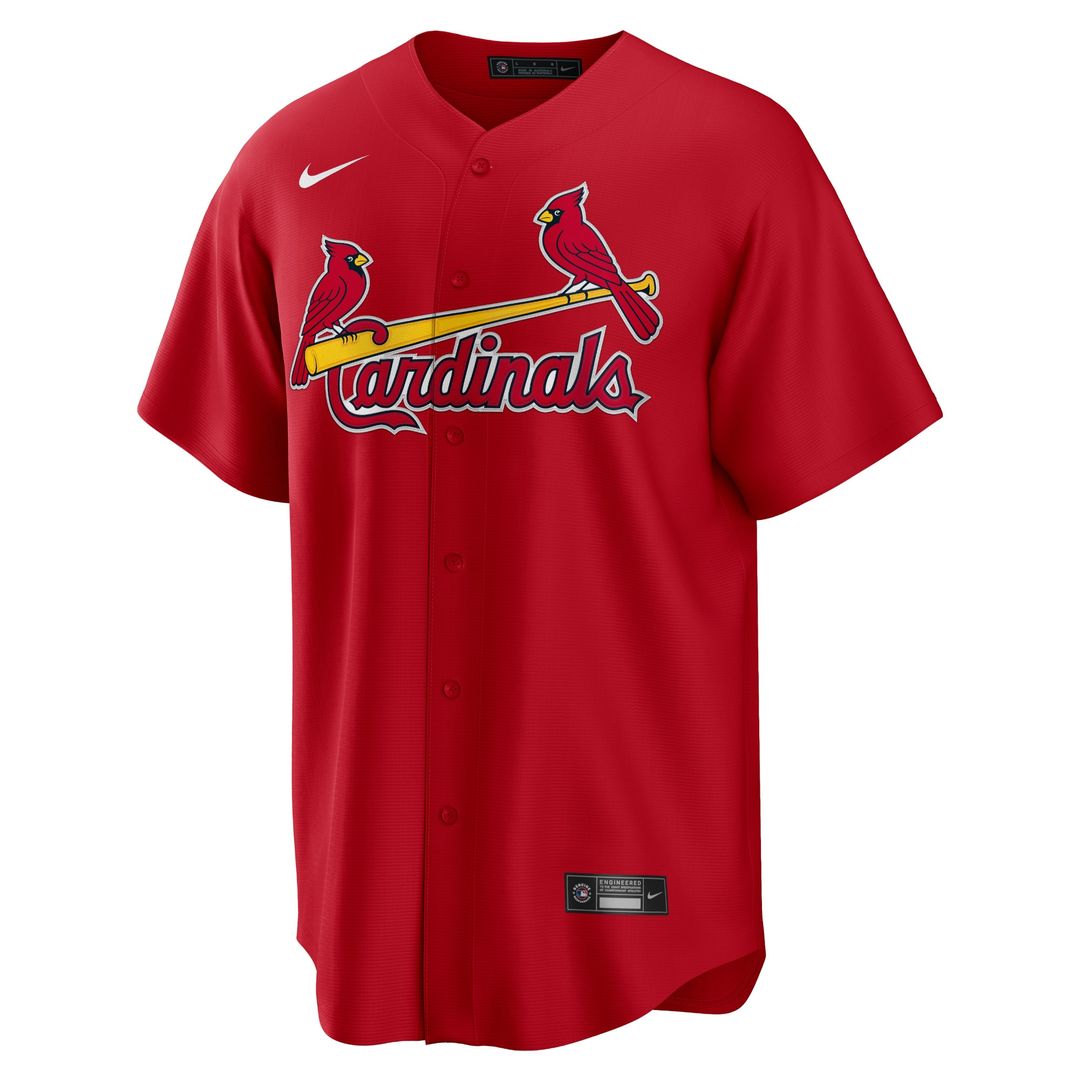 Lars Nootbaar St. Louis Cardinals Nike Big & Tall Alternate Replica Player Jersey - Red Official MLB Team Apparel Baseball Fan Gear