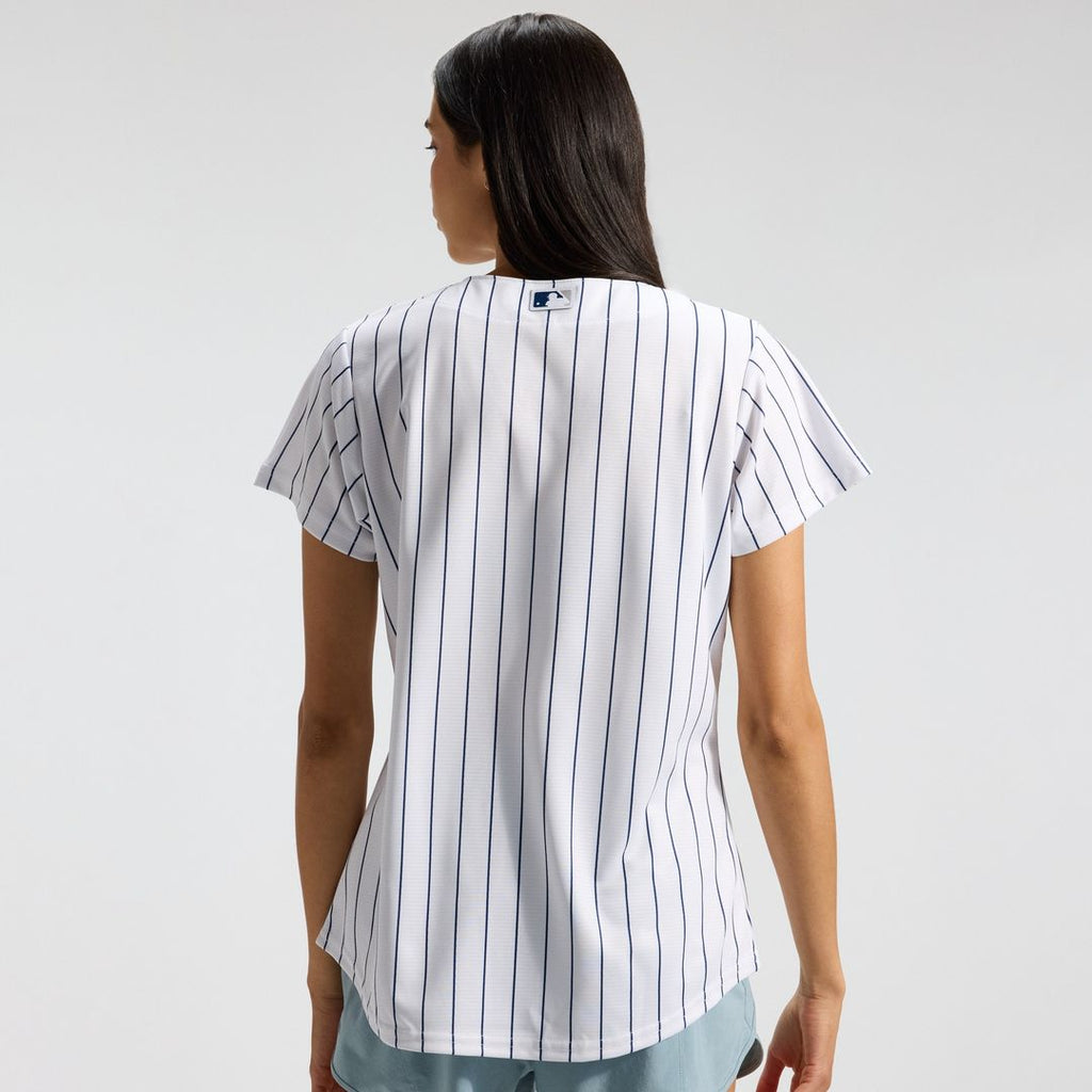 New York Yankees Nike Women's Home Replica Team Jersey - White Official MLB Team Apparel Baseball Fan Gear