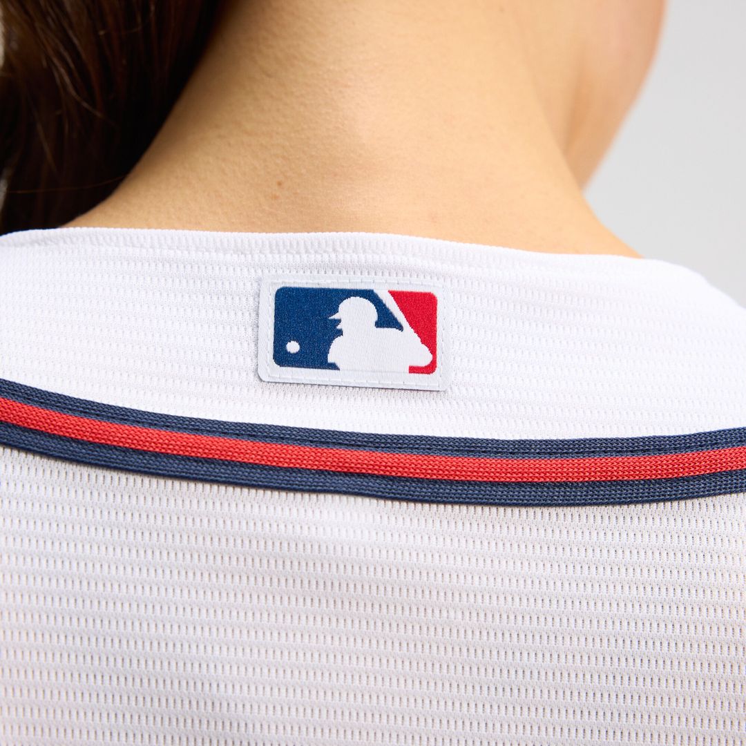Atlanta Braves Nike Women's Home Replica Team Jersey - White Official MLB Team Apparel Baseball Fan Gear