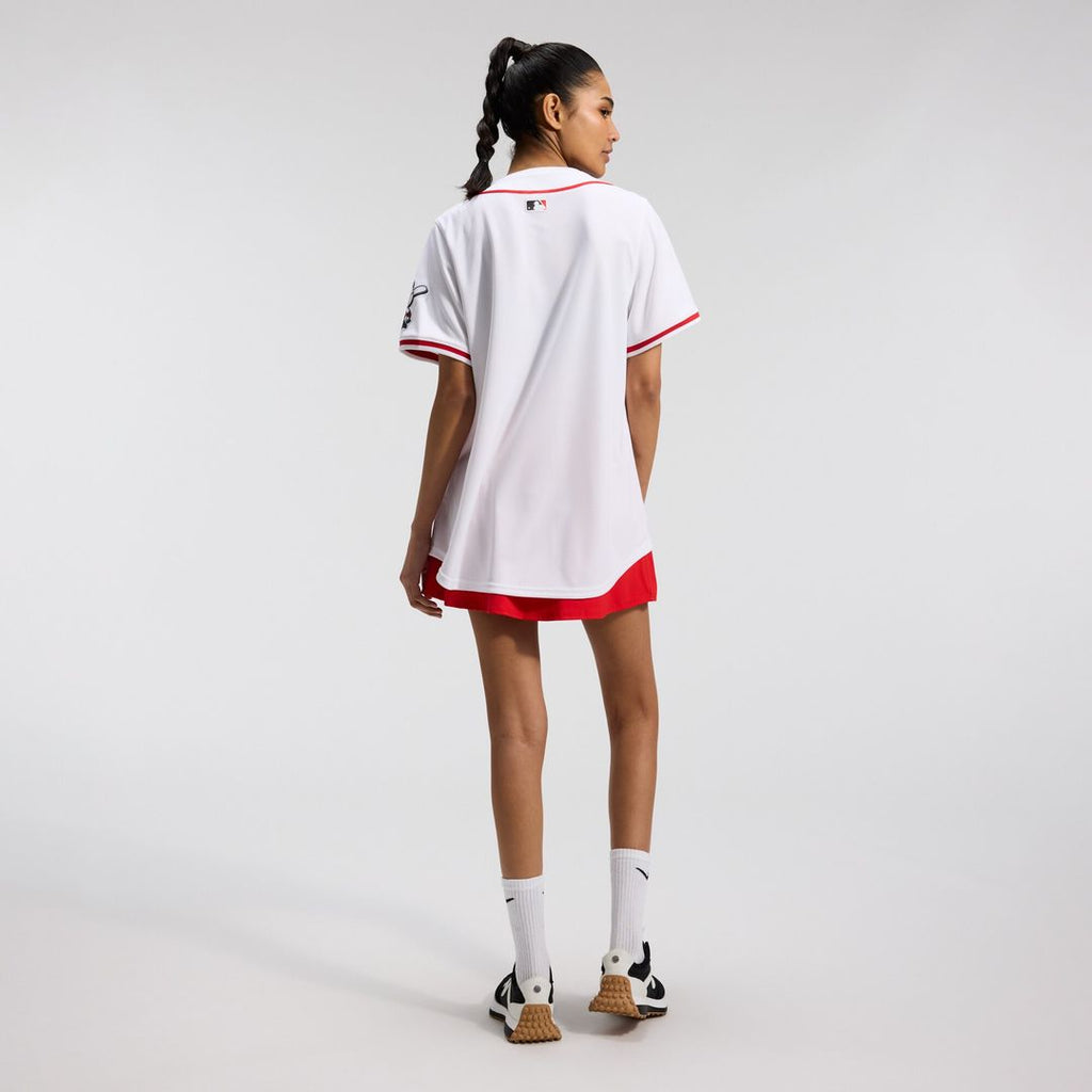 Cincinnati Reds Nike Women's Home Limited Jersey - White Official MLB Team Apparel Baseball Fan Gear