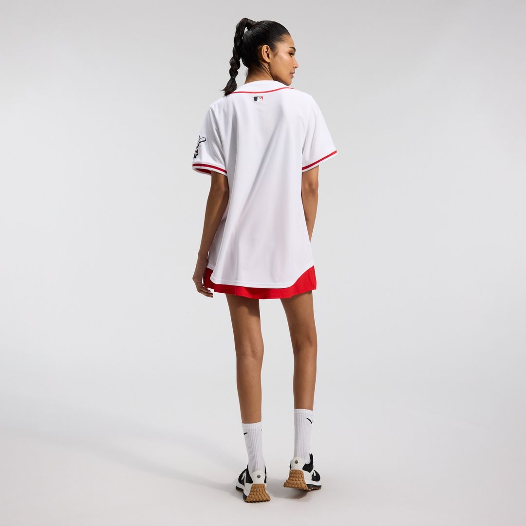 Cincinnati Reds Nike Women's Home Limited Jersey - White Official MLB Team Apparel Baseball Fan Gear