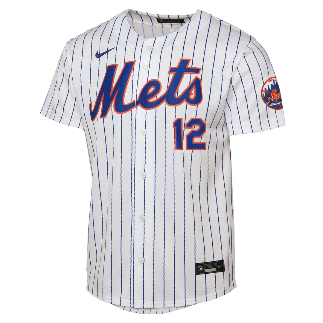 Francisco Lindor New York Mets Nike Youth Road Stadium Player Jersey - Gray Official MLB Team Apparel Baseball Fan Gear