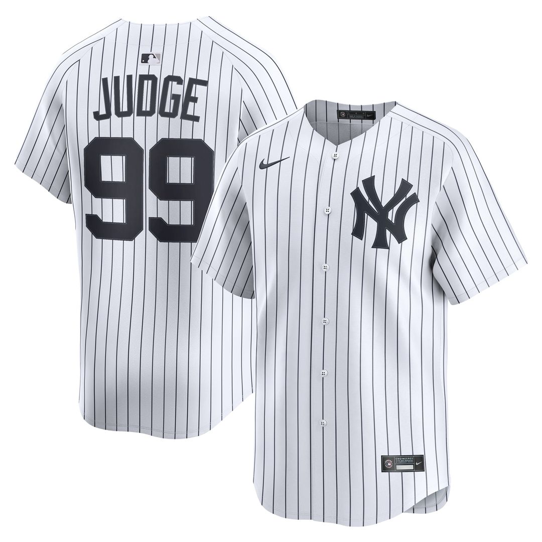 Aaron Judge New York Yankees Nike Home Limited Player Jersey - White Official MLB Team Apparel Baseball Fan Gear
