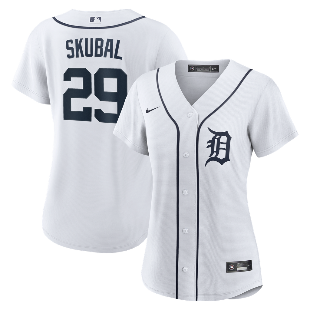 Tarik Skubal Detroit Tigers Nike Women's Home Replica Player Jersey - White Official MLB Team Apparel Baseball Fan Gear