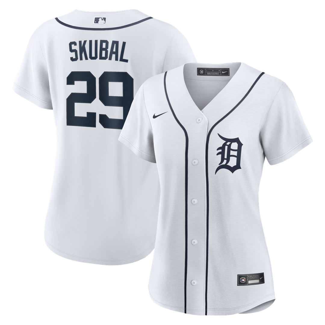 Tarik Skubal Detroit Tigers Nike Women's Home Replica Player Jersey - White Official MLB Team Apparel Baseball Fan Gear