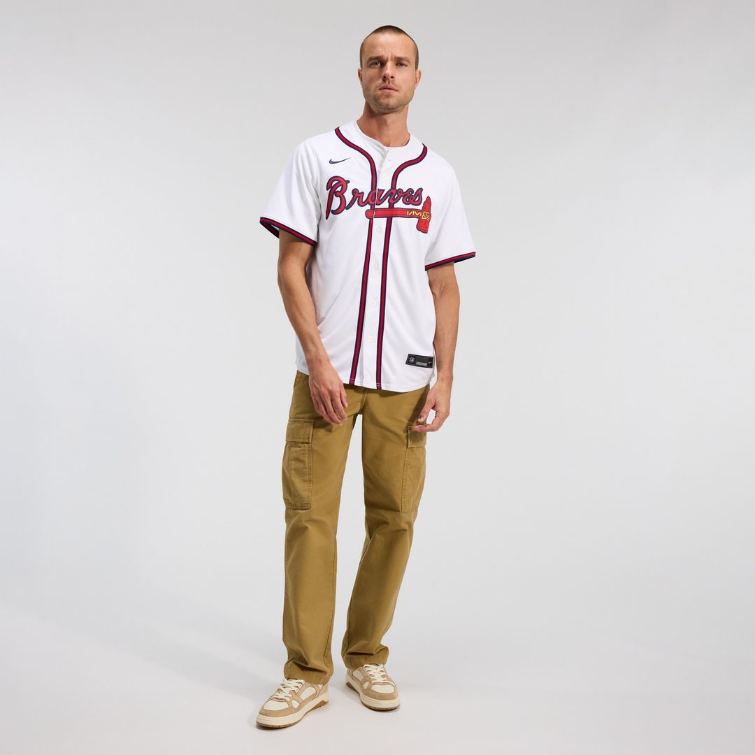 Atlanta Braves Nike Home Limited Jersey - White Official MLB Team Apparel Baseball Fan Gear
