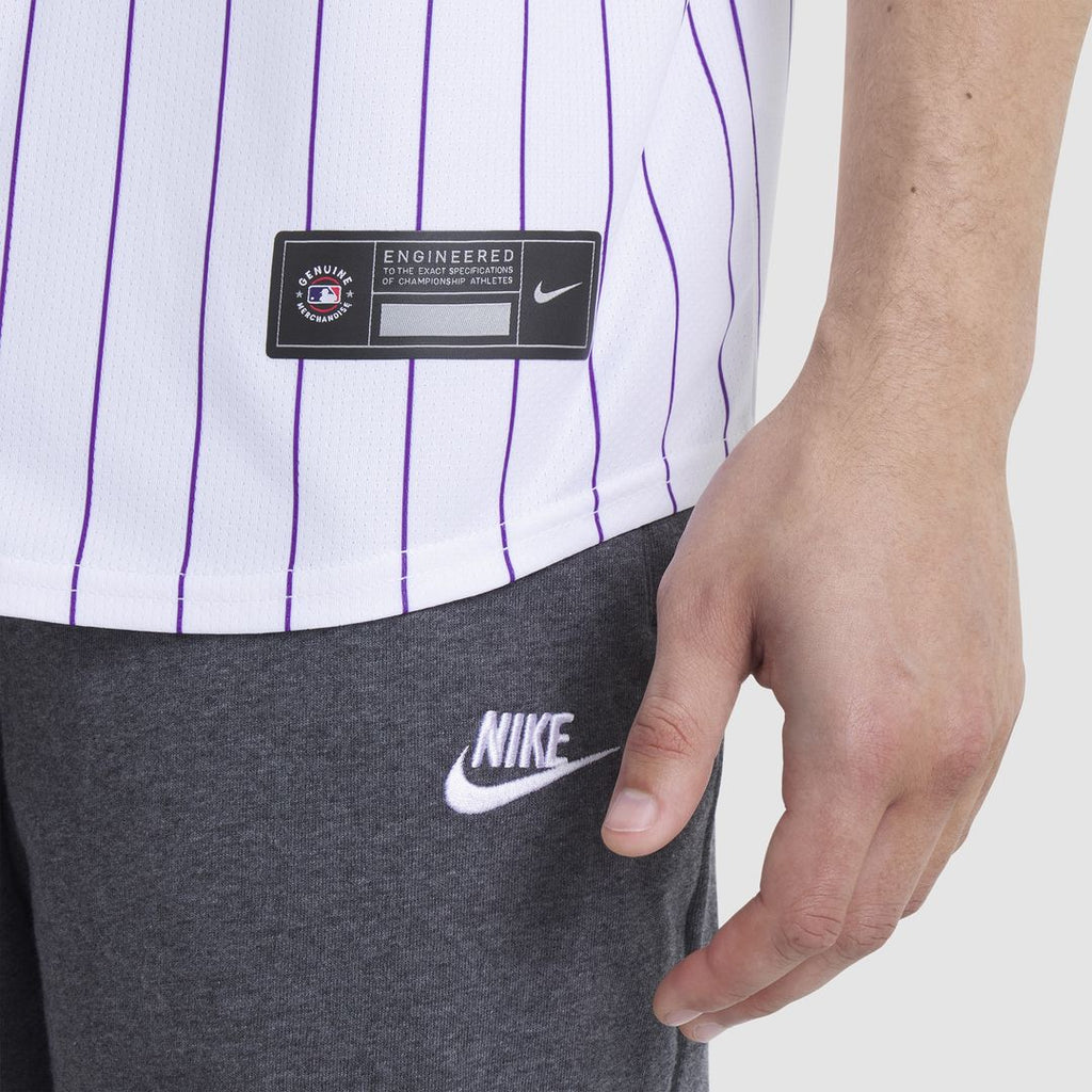 Colorado Rockies Nike Home Limited Player Jersey - White Official MLB Team Apparel Baseball Fan Gear