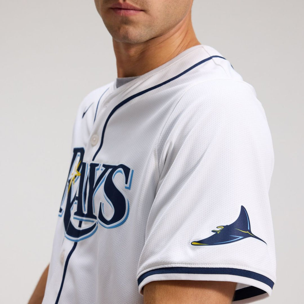 Yandy Diaz Tampa Bay Rays Nike Home Limited Player Jersey - White Official MLB Team Apparel Baseball Fan Gear