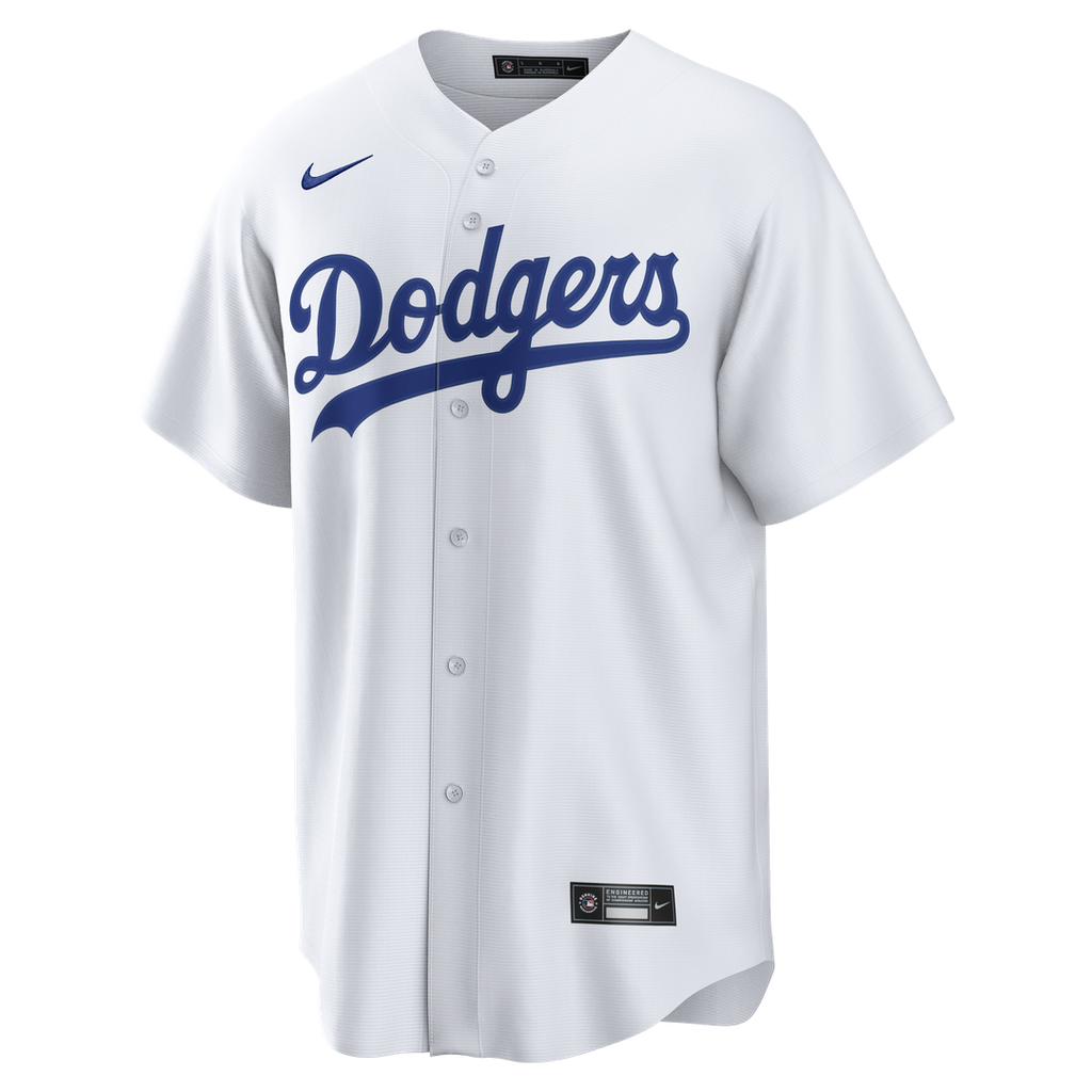 Edwin Díaz Los Angeles Dodgers Nike Home Replica Jersey - White Official MLB Team Apparel Baseball Fan Gear