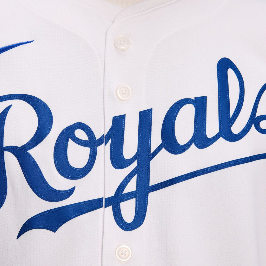 Kansas City Royals Nike Home Limited Jersey - White Official MLB Team Apparel Baseball Fan Gear