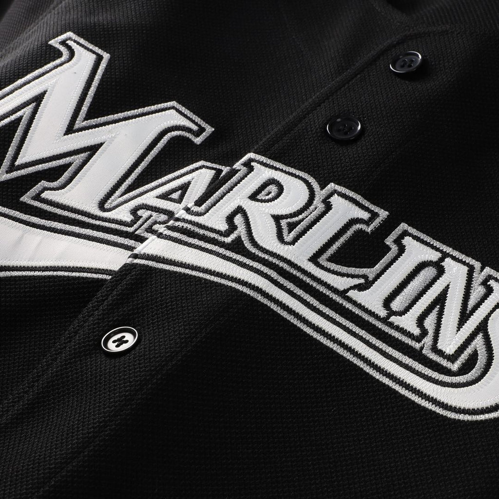 Miguel Cabrera Miami Marlins Mitchell & Ness Big & Tall Cooperstown Mesh Batting Practice Jersey - Black Official MLB Team Apparel Baseball Fan Gear