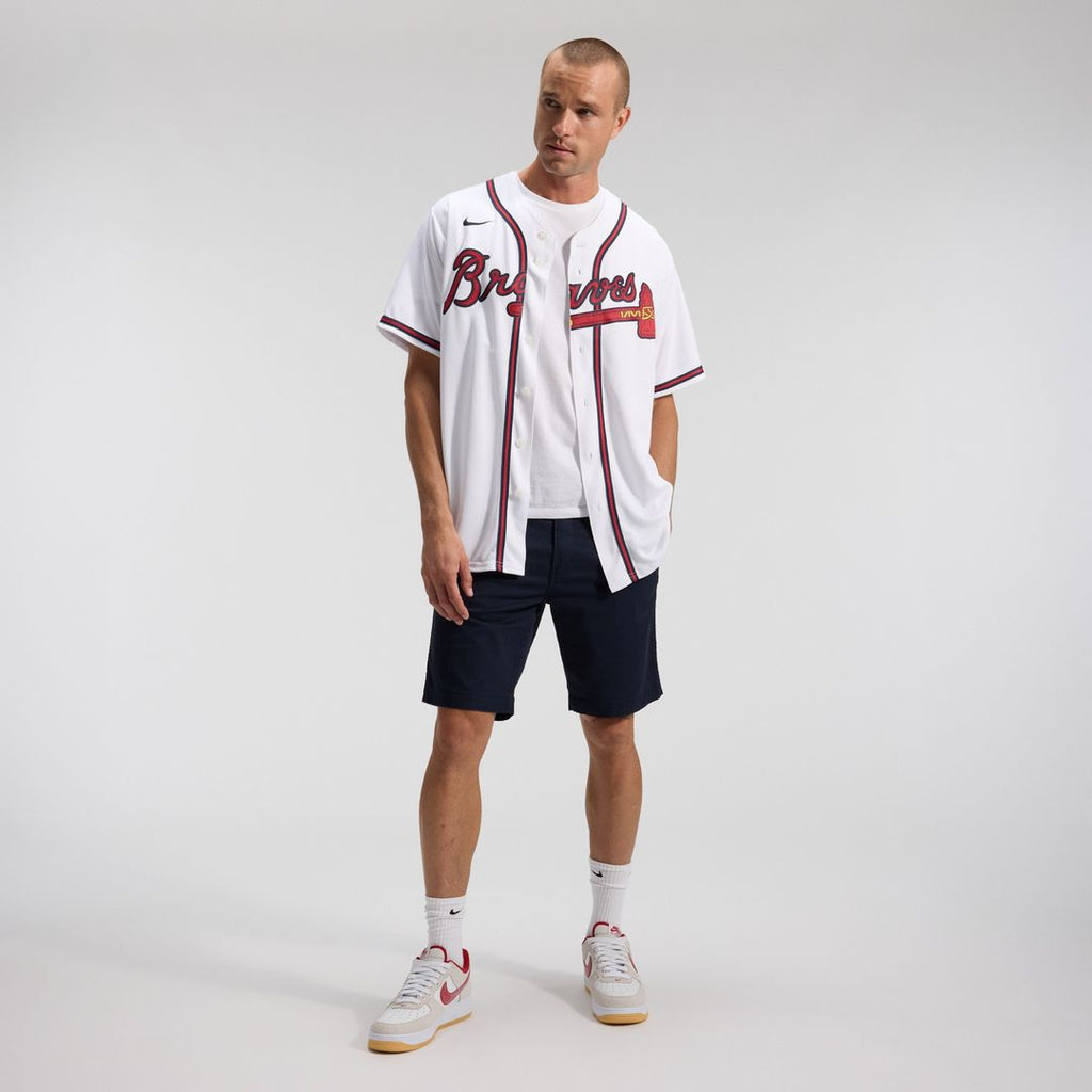 Atlanta Braves Nike Alternate Replica Team Jersey - Red Official MLB Team Apparel Baseball Fan Gear