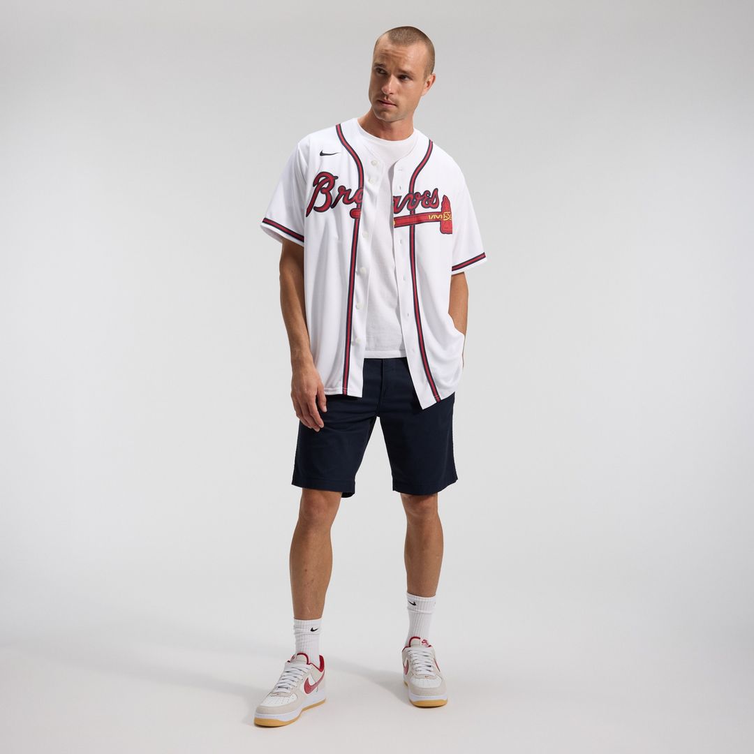 Atlanta Braves Nike Alternate Replica Team Jersey - Red Official MLB Team Apparel Baseball Fan Gear