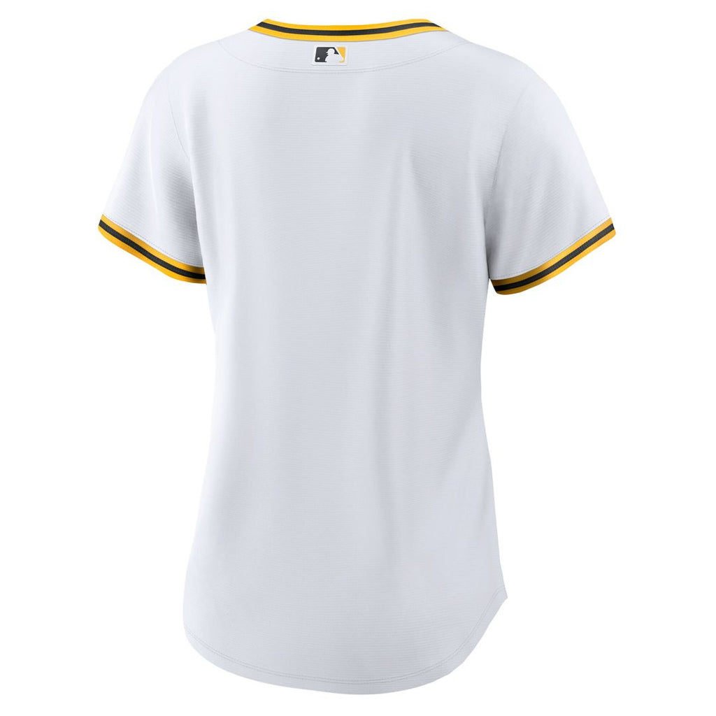 Pittsburgh Pirates Nike Women's Home Replica Team Jersey - White Official MLB Team Apparel Baseball Fan Gear