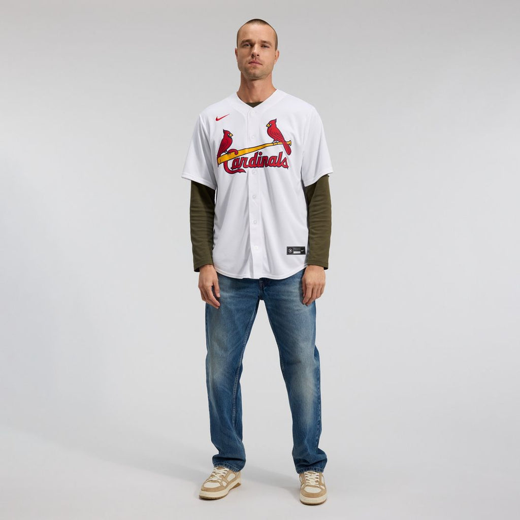 Masyn Winn St. Louis Cardinals Nike Home Replica Jersey - White Official MLB Team Apparel Baseball Fan Gear