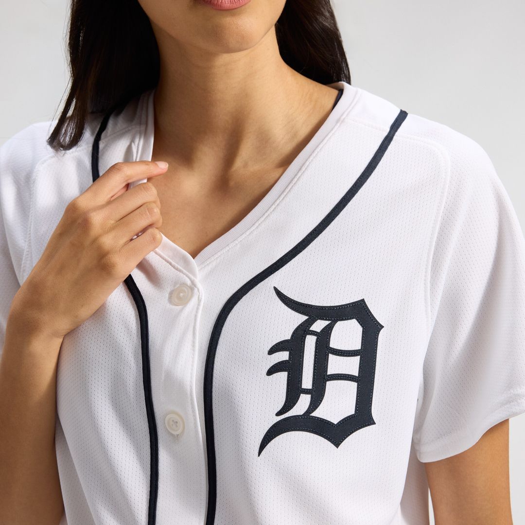 Detroit Tigers Nike Women's Home Limited Jersey - White Official MLB Team Apparel Baseball Fan Gear