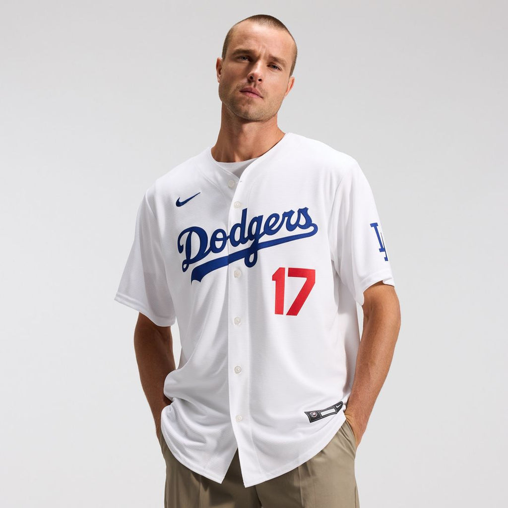 Shohei Ohtani Los Angeles Dodgers Nike Home Stadium Jersey - White Official MLB Team Apparel Baseball Fan Gear