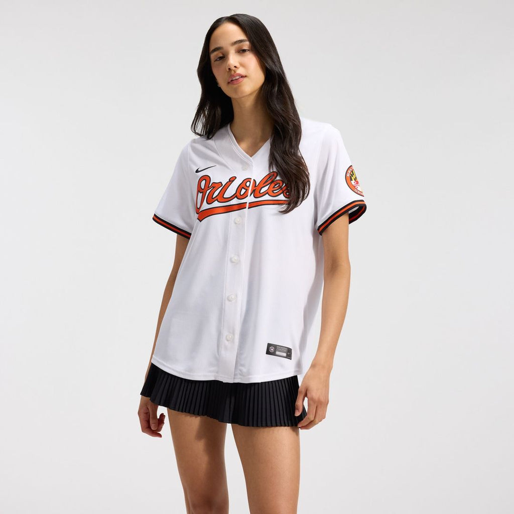 Baltimore Orioles Nike Women's Home Limited Jersey - White Official MLB Team Apparel Baseball Fan Gear