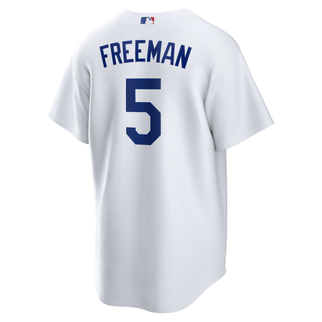 Freddie Freeman Los Angeles Dodgers Nike Home Replica Jersey - White Official MLB Team Apparel Baseball Fan Gear