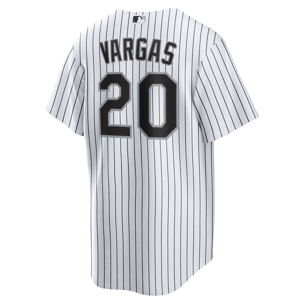 Miguel Vargas Chicago White Sox Nike Home Replica Jersey - White Official MLB Team Apparel Baseball Fan Gear