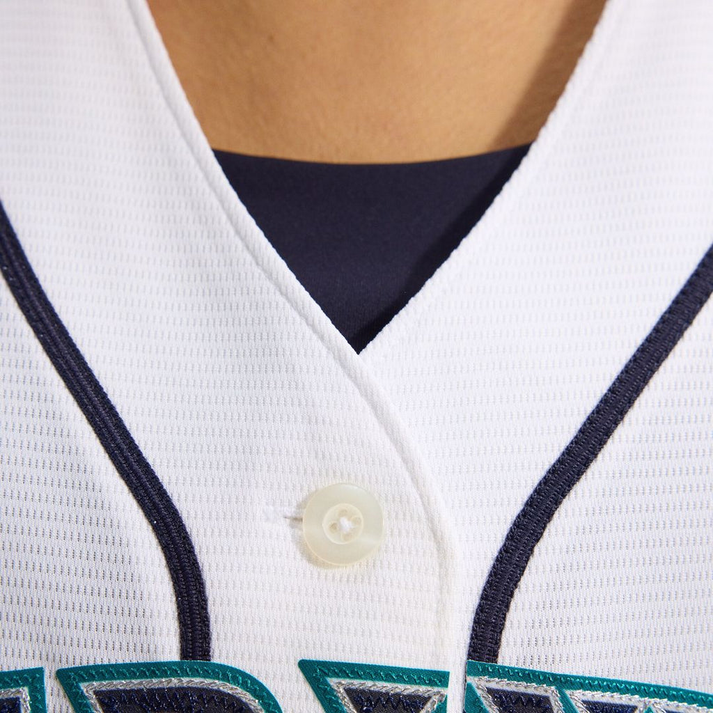 Cal Raleigh Seattle Mariners Nike Women's Home Replica Jersey - White Official MLB Team Apparel Baseball Fan Gear