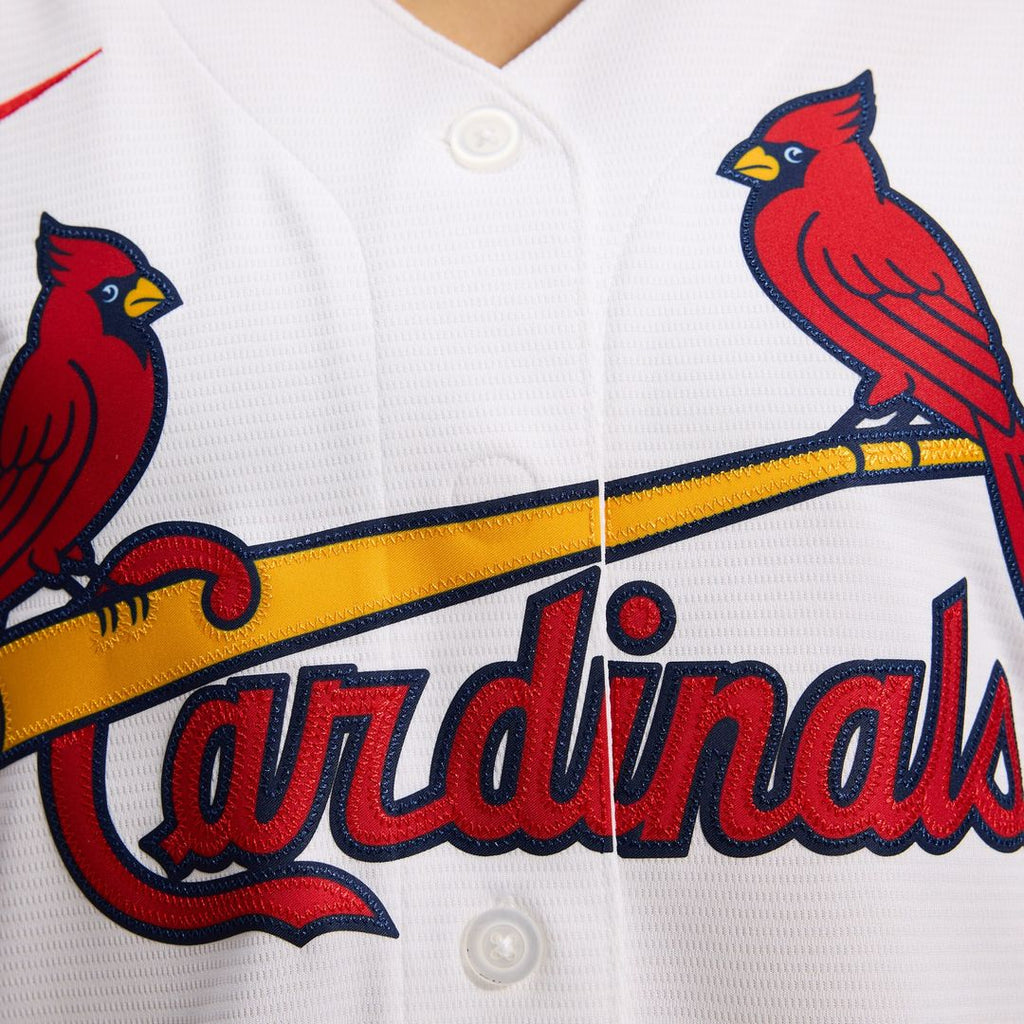 St. Louis Cardinals Nike Women's Home Replica Team Jersey - White Official MLB Team Apparel Baseball Fan Gear