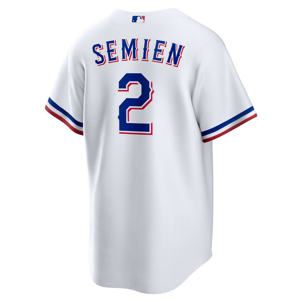 Marcus Semien Texas Rangers Nike Youth Home Replica Player Jersey - White Official MLB Team Apparel Baseball Fan Gear