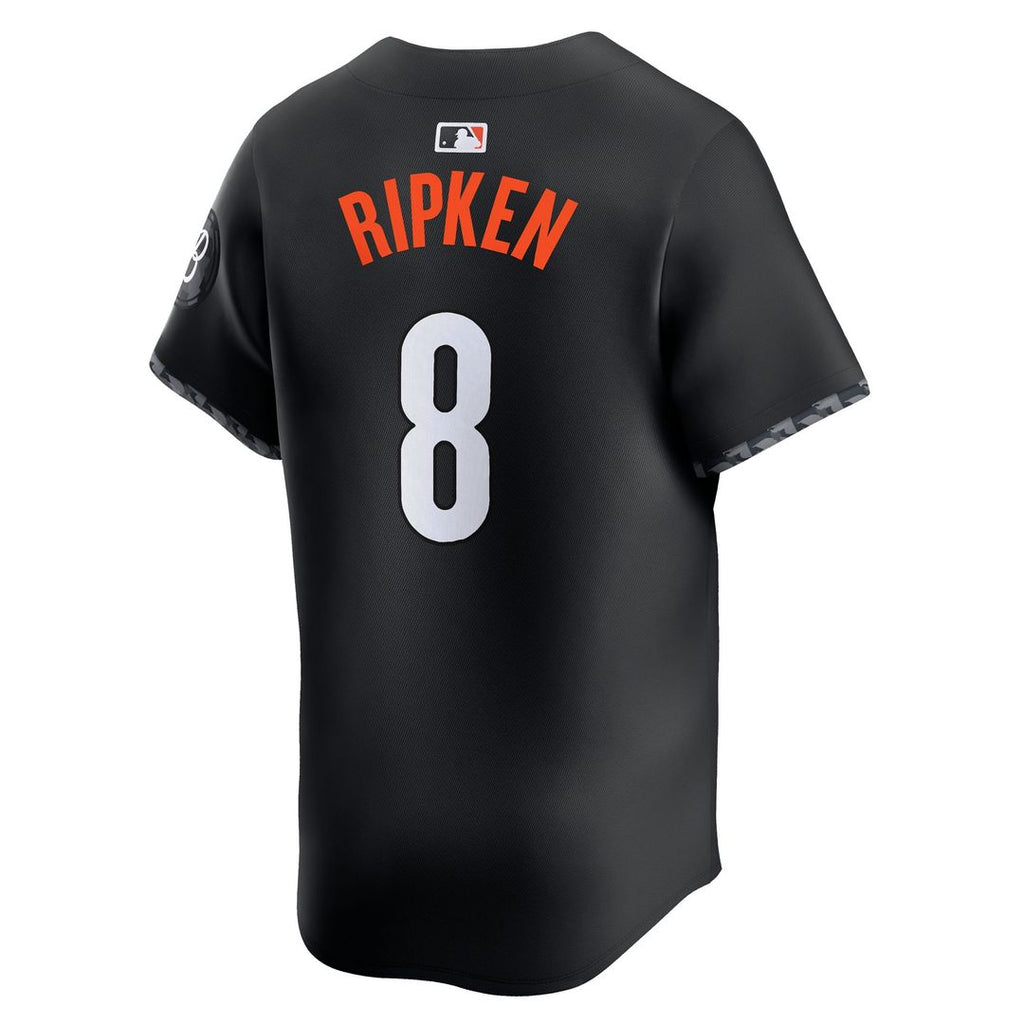 Cal Ripken Jr. Baltimore Orioles Nike City Connect Limited Jersey - Black Official MLB Team Apparel Baseball Fan Gear
