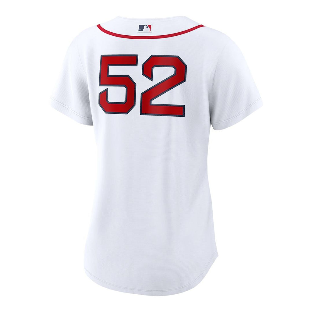Wilyer Abreu Boston Red Sox Nike Women's Home Replica Jersey - White Official MLB Team Apparel Baseball Fan Gear