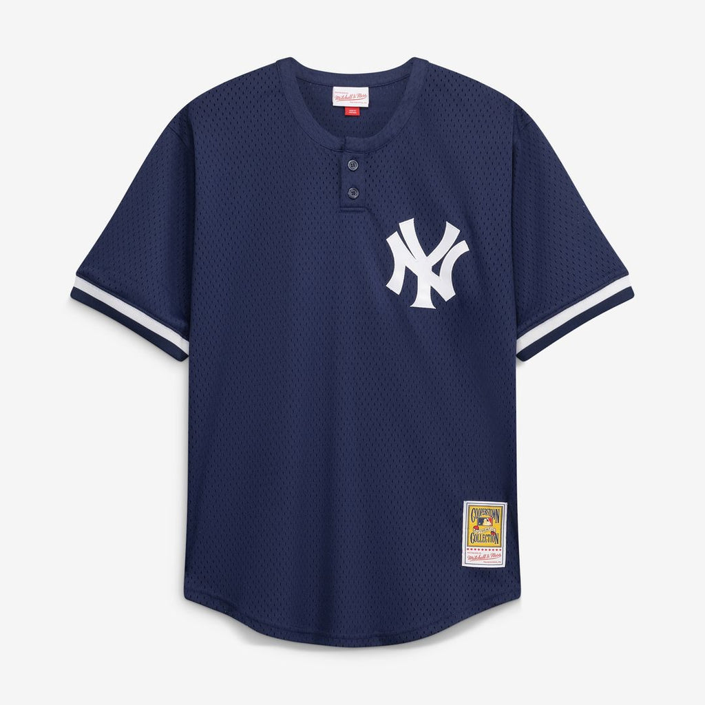 Derek Jeter New York Yankees Mitchell & Ness Big & Tall Batting Practice Replica Player Jersey - Navy Official MLB Team Apparel Baseball Fan Gear