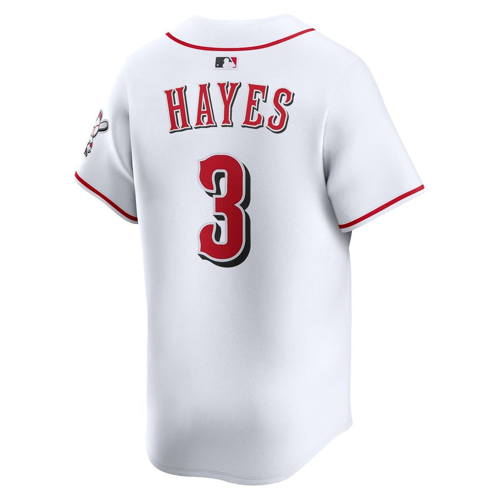 Ke'Bryan Hayes Cincinnati Reds Nike Home Limited Player Jersey - White Official MLB Team Apparel Baseball Fan Gear
