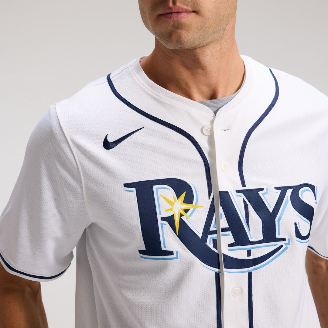 Yandy Diaz Tampa Bay Rays Nike Home Limited Player Jersey - White Official MLB Team Apparel Baseball Fan Gear