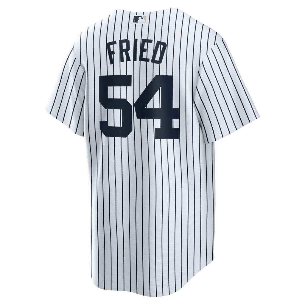 Max Fried New York Yankees Nike Home Replica Player Jersey - White Official MLB Team Apparel Baseball Fan Gear