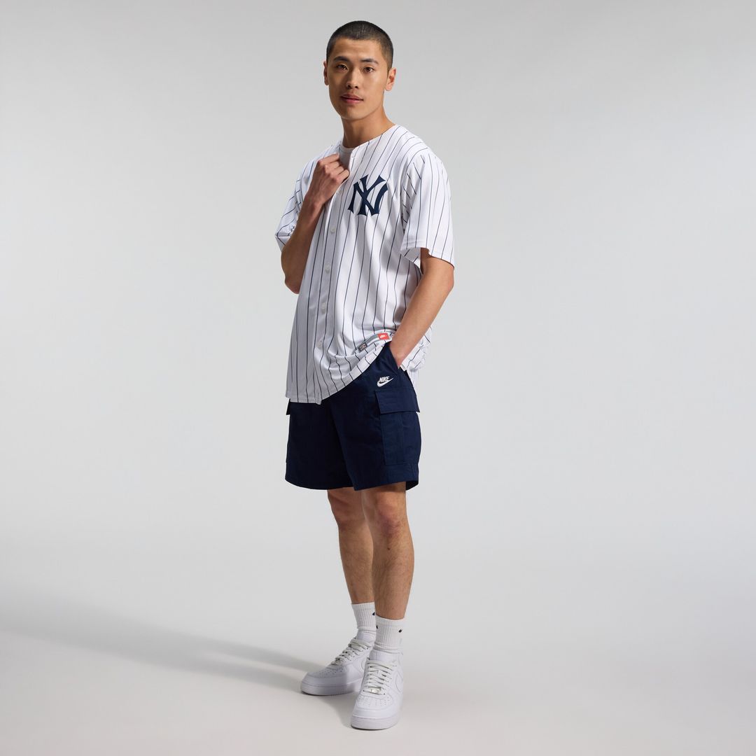 Babe Ruth New York Yankees Nike Throwback Cooperstown Collection Limited Jersey - White Official MLB Team Apparel Baseball Fan Gear