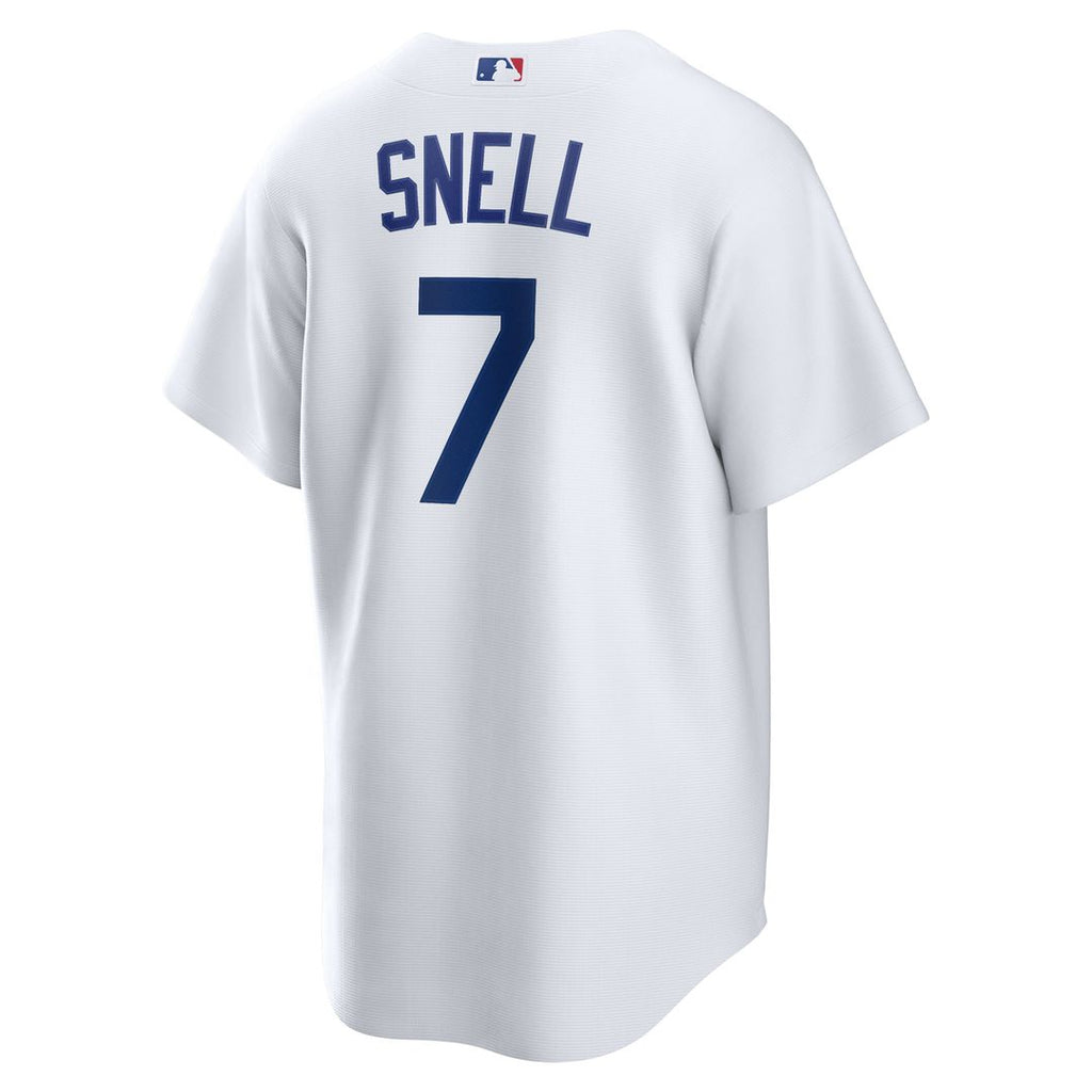 Blake Snell Los Angeles Dodgers Nike Home Replica Jersey - White Official MLB Team Apparel Baseball Fan Gear