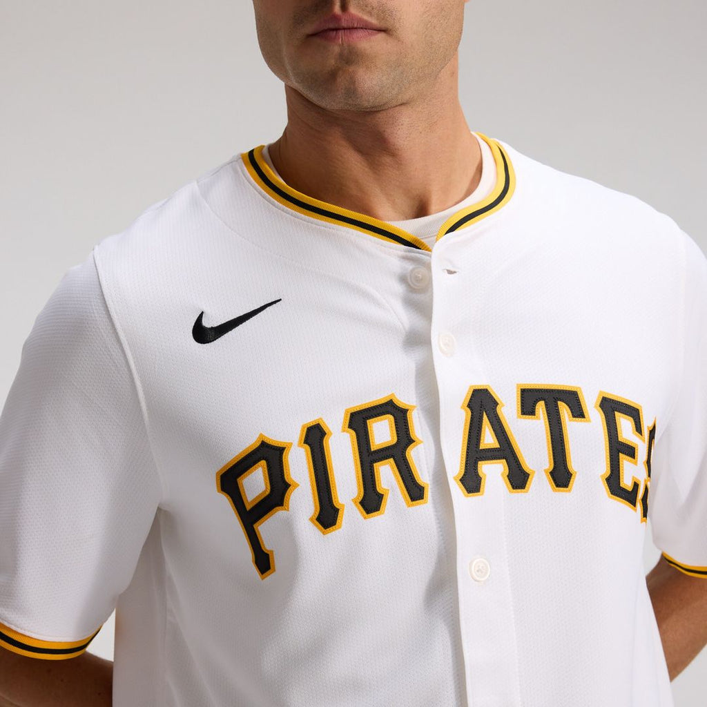 Pittsburgh Pirates Nike Home Limited Jersey - White Official MLB Team Apparel Baseball Fan Gear