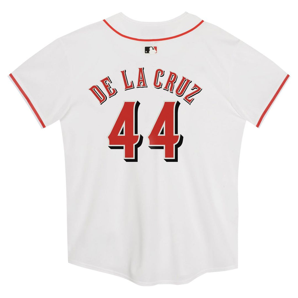 Elly De La Cruz Cincinnati Reds Nike Preschool Home Game Jersey - White Official MLB Team Apparel Baseball Fan Gear