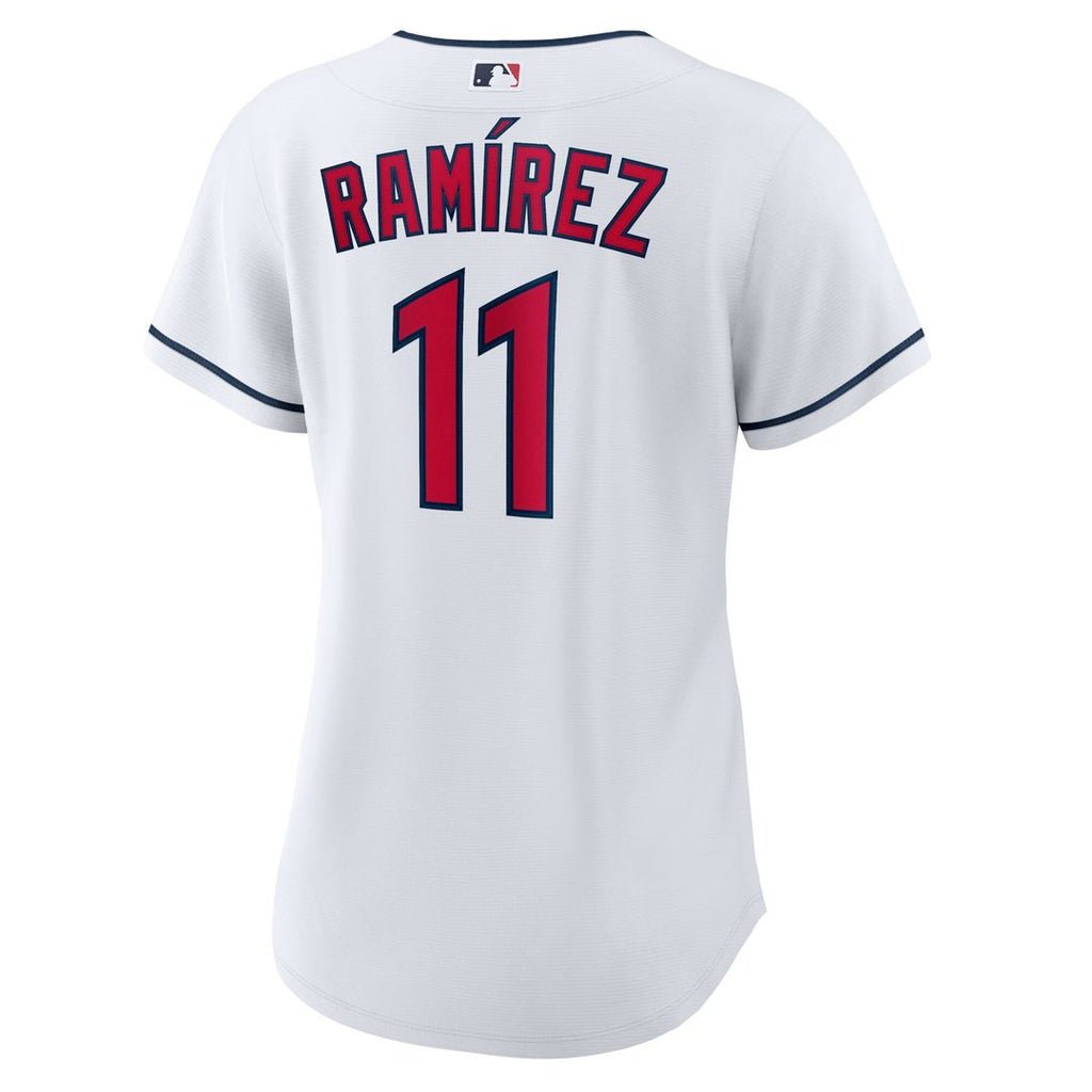 Jose Ramirez Cleveland Guardians Nike Women's Home Replica Player Jersey - White Official MLB Team Apparel Baseball Fan Gear