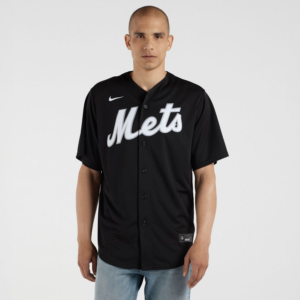 Francisco Lindor New York Mets Nike Replica Player Jersey - Black Official MLB Team Apparel Baseball Fan Gear