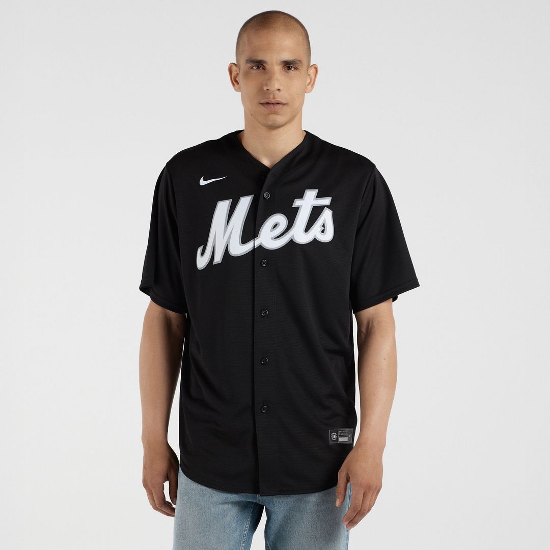 Francisco Lindor New York Mets Nike Replica Player Jersey - Black Official MLB Team Apparel Baseball Fan Gear