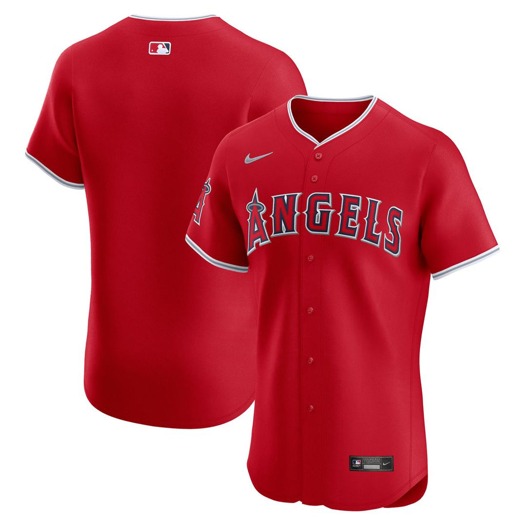 Los Angeles Angels Nike Alternate Elite Jersey - Red Official MLB Team Apparel Baseball Fan Gear