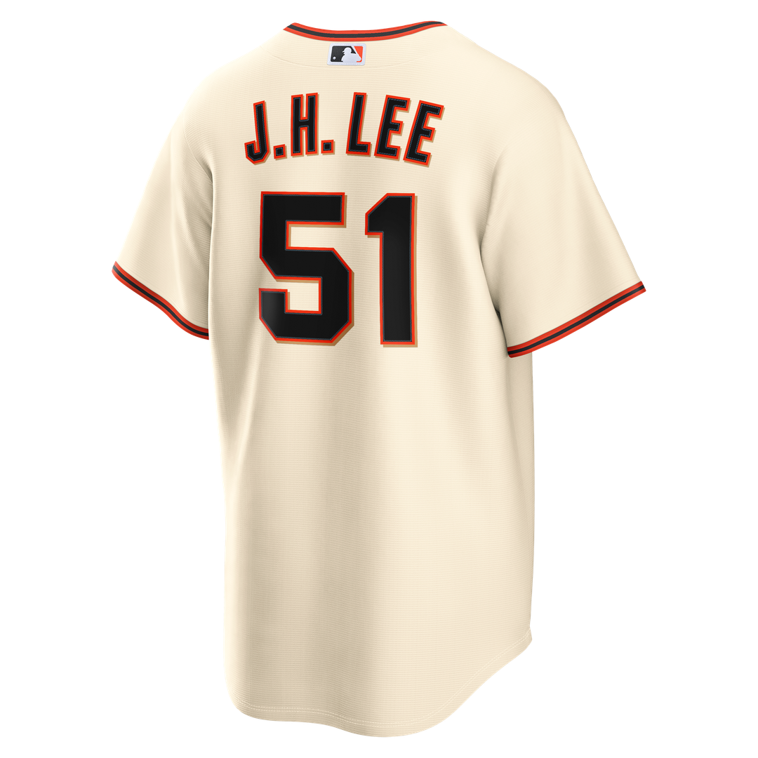 Jung Hoo Lee San Francisco Giants Nike Home Replica Jersey - Cream Official MLB Team Apparel Baseball Fan Gear