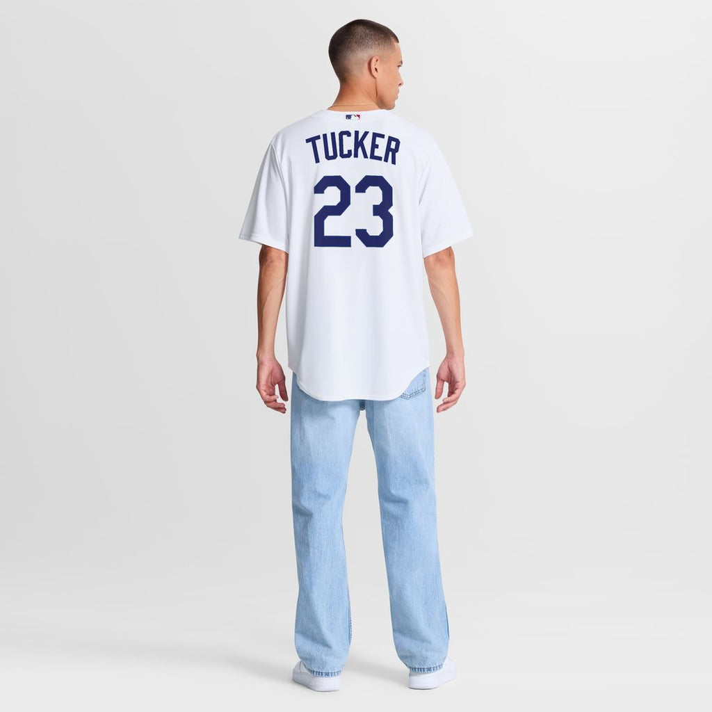 Kyle Tucker Los Angeles Dodgers Nike Home Replica Jersey - White Official MLB Team Apparel Baseball Fan Gear