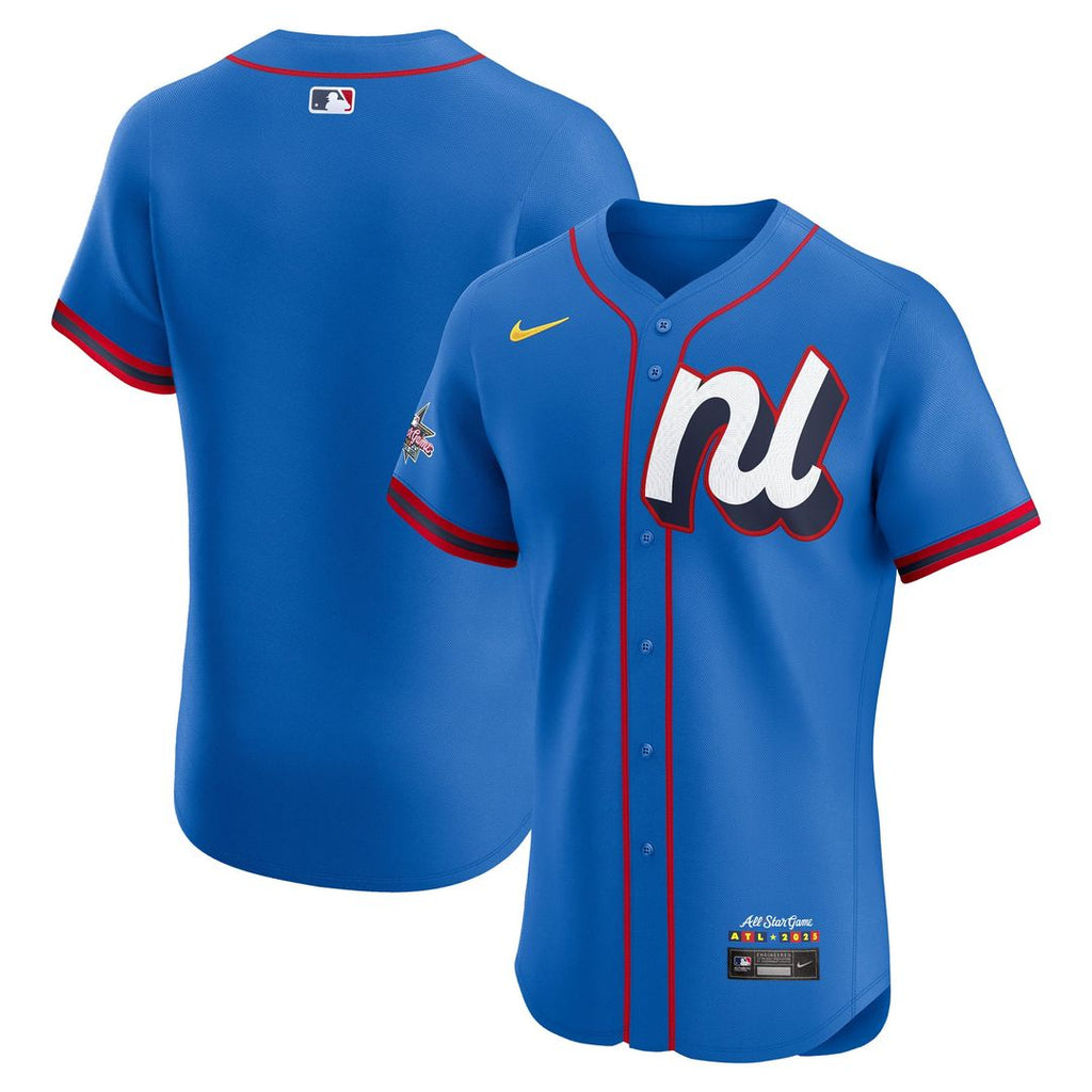 National League Nike 2025 All-Star Edition Elite Jersey - Blue Official MLB Team Apparel Baseball Fan Gear