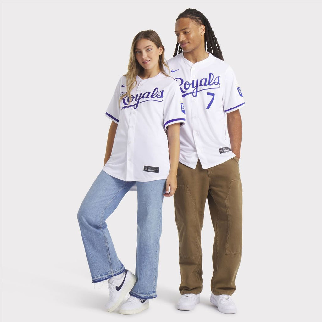 Bobby Witt Jr. Kansas City Royals Nike Home Limited Player Jersey - White Official MLB Team Apparel Baseball Fan Gear