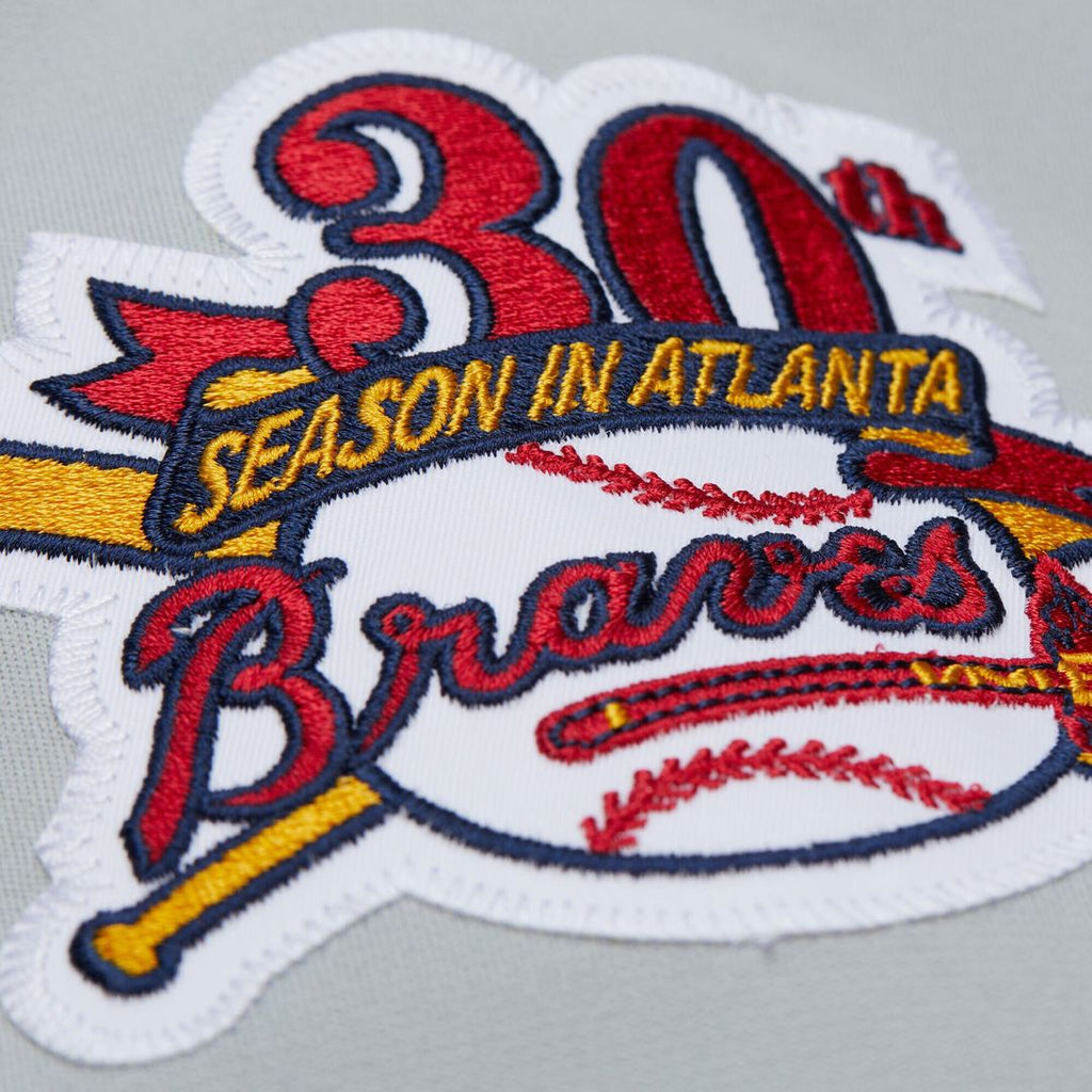 Greg Maddux Atlanta Braves Mitchell & Ness 1995 Throwback Authentic Jersey - Gray Official MLB Team Apparel Baseball Fan Gear