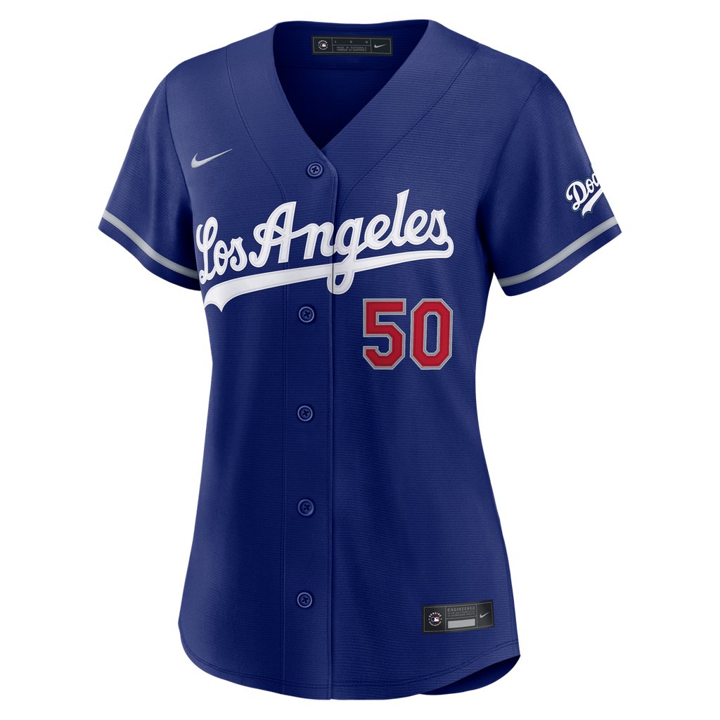 Mookie Betts Los Angeles Dodgers Nike Women's Alternate Stadium Jersey - Royal Official MLB Team Apparel Baseball Fan Gear