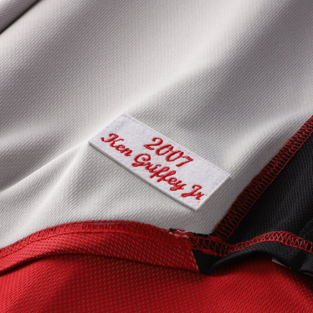 Ken Griffey Jr. Cincinnati Reds Mitchell & Ness Authentic Batting Practice Jersey - Red Official MLB Team Apparel Baseball Fan Gear